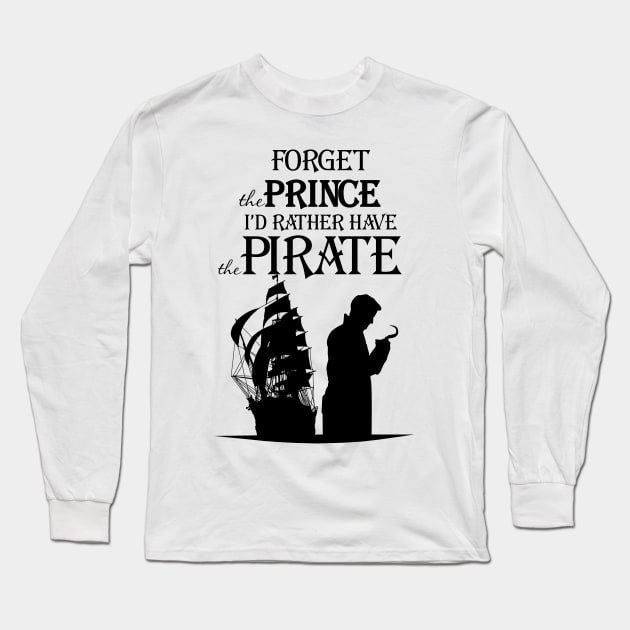 OUAT T-Shirt. I'd rather have the pirate! Long Sleeve T-Shirt by KsuAnn